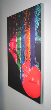 Hanging Backlit display Hanging Backlit display